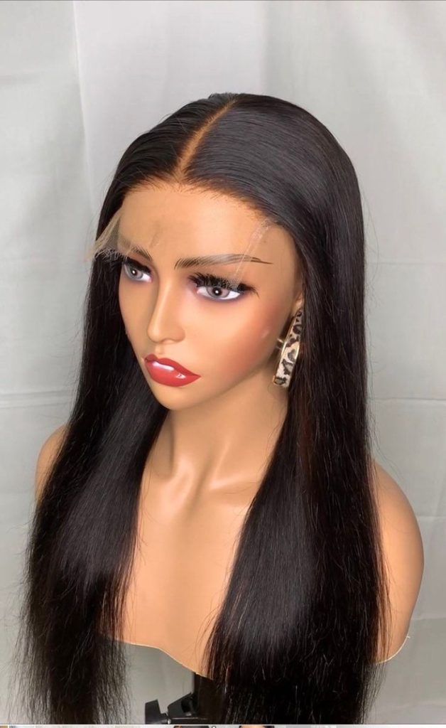 Woman wearing HD Lace Wigs for a natural and seamless hairline