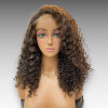 20 Inch Wig Brown Color 250 grams Human Hair Lace Wig