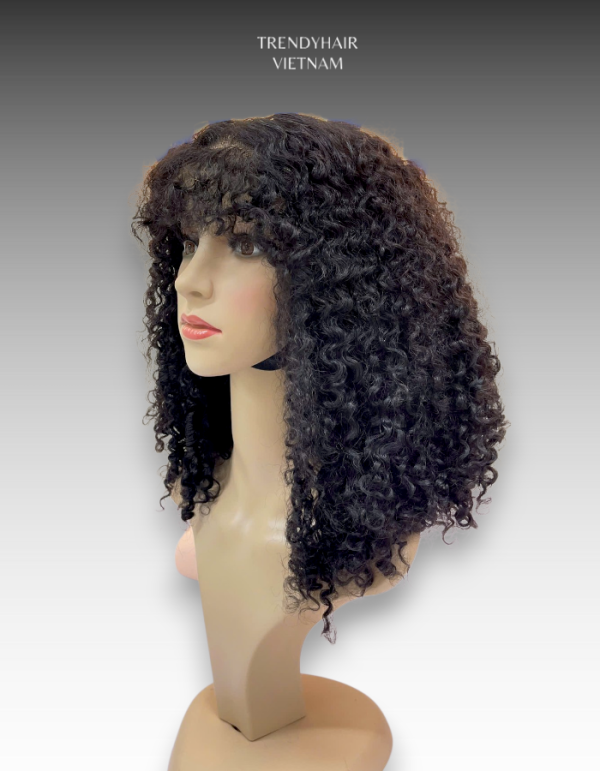 14 Inch Wig Black Color 250 grams Human Hair Lace Wig