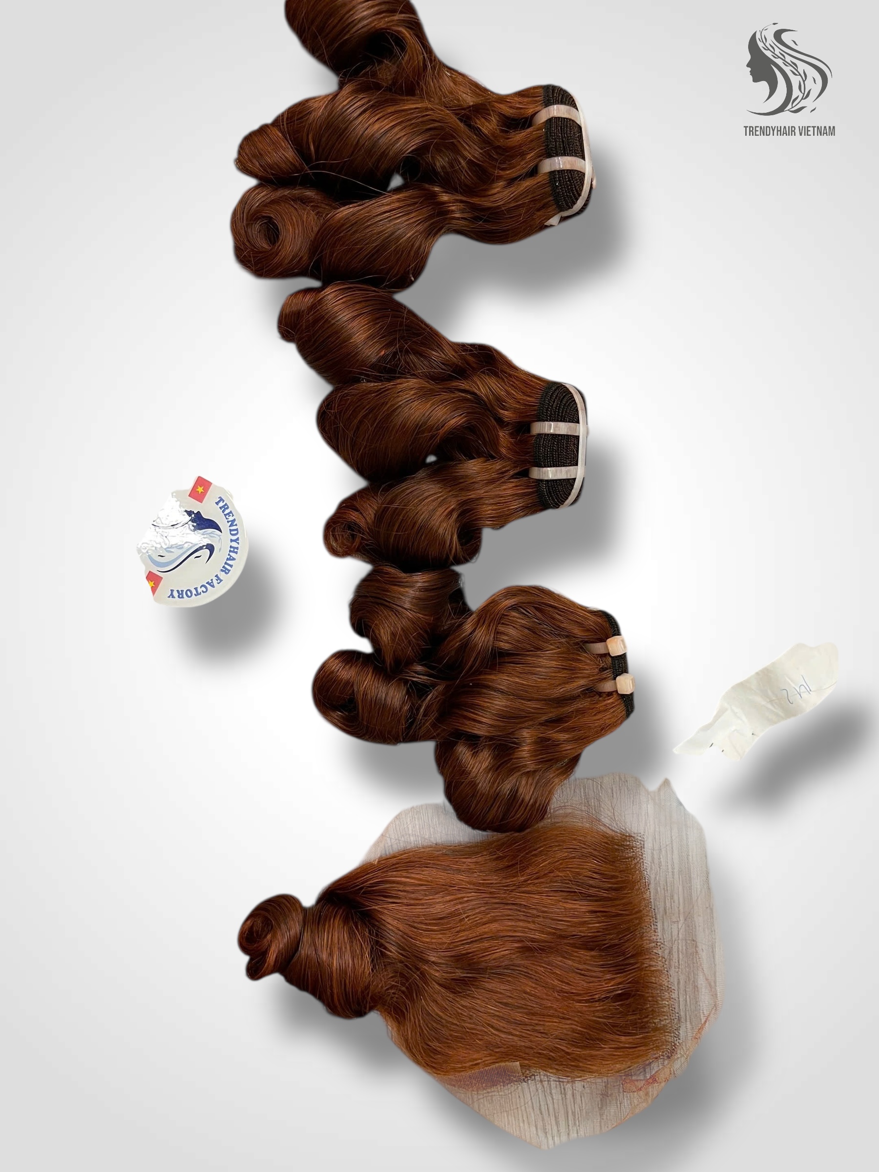 Combo 3 Bundles And 1 Closure 6x6 Vietnames Human Hair