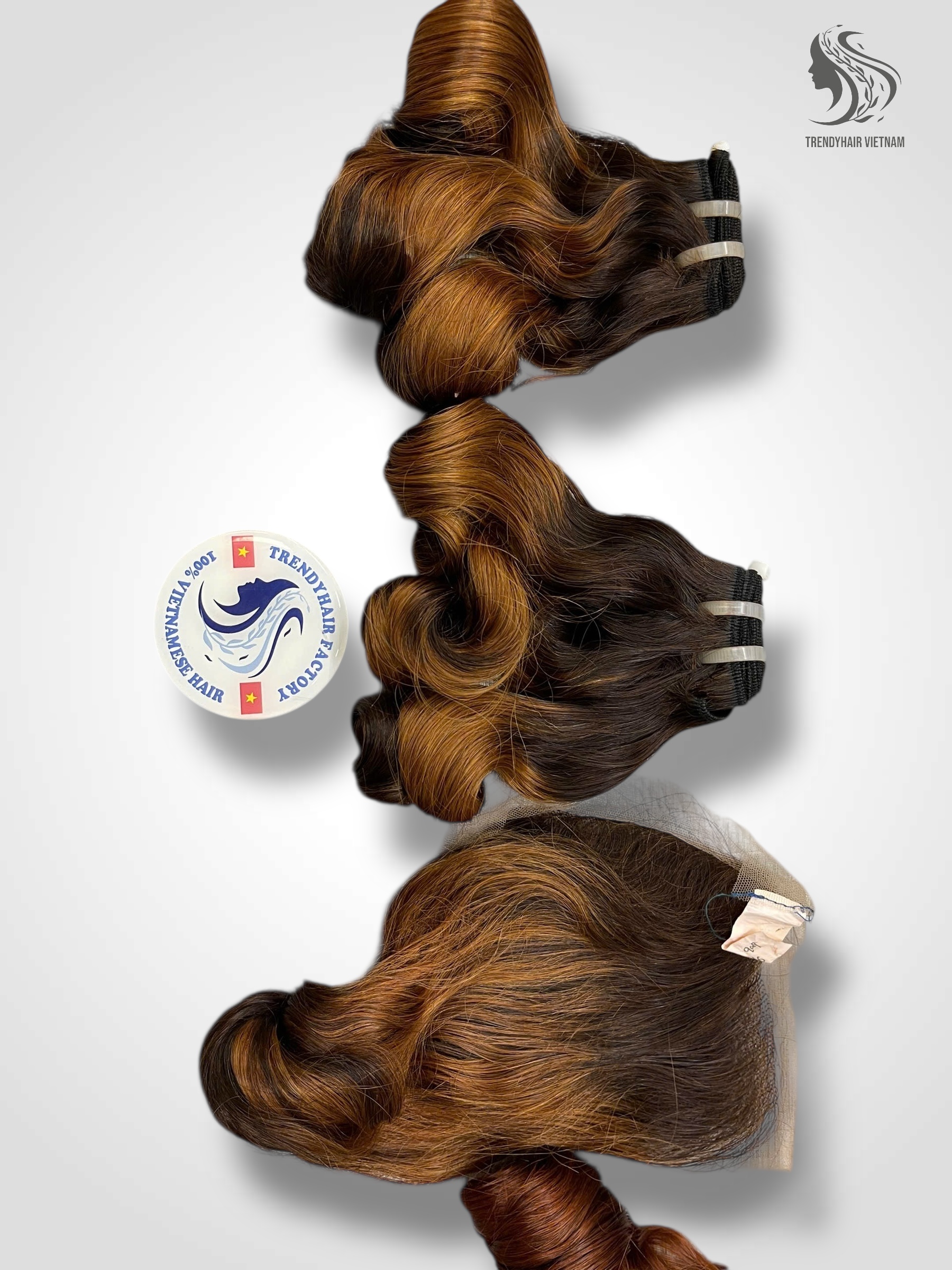 Combo 3 Bundles And 1 Closure 6x6 Vietnames Human Hair