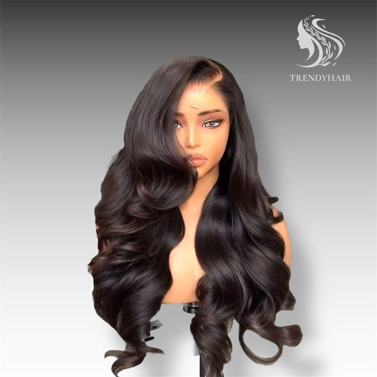 28inch Custom Wig Black Color Human Hair Lace Wig – Premium Quality