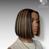 12inch Bob Wig - Piano Color - Human Hair Lace Wig