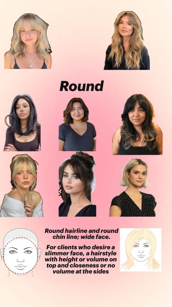 The Perfect Wig Styles for Round Faces