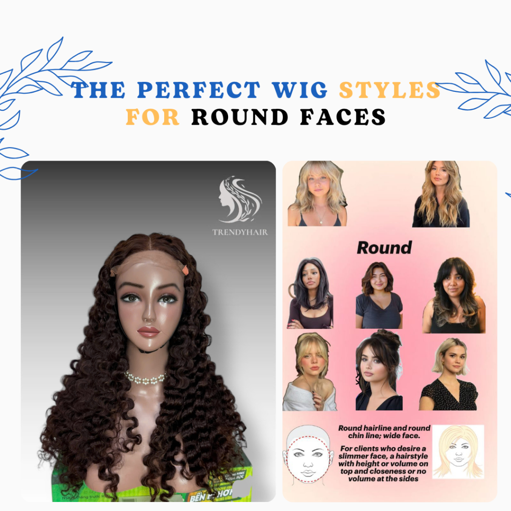 The Perfect Wig Styles for Round Faces