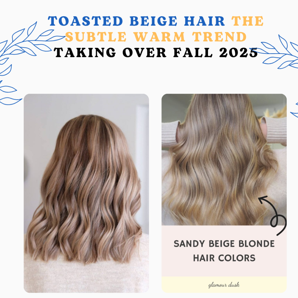 Toasted Beige Hair The Subtle Warm Trend Taking Over Fall 2025
