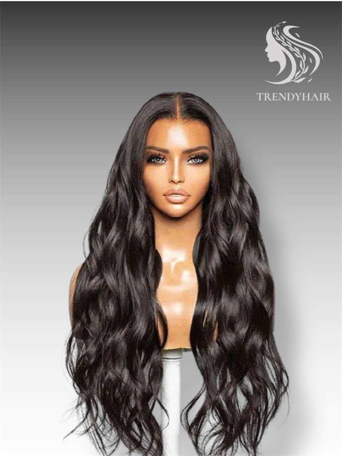 22inch Custom Wig Black Color Human Hair Lace Wig