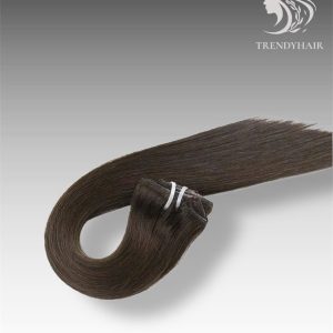 Hair Extension 8inch Brown Color Human Hair