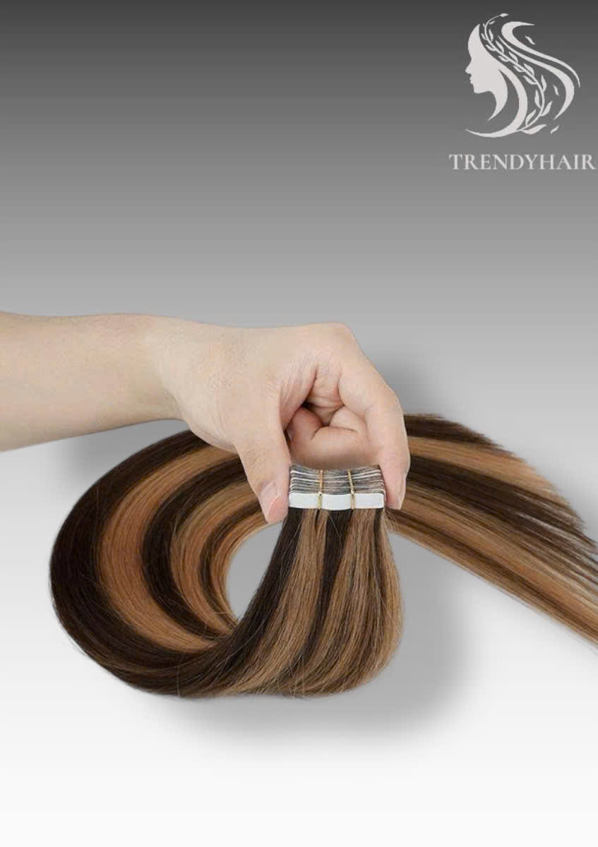 Luxury 8inch Hair Extension Piano Color Human Hai