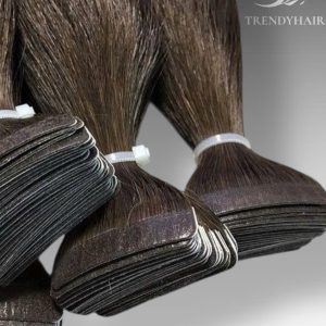 8INCH NANO TIP BROWN COLOR HUMAN HAIR